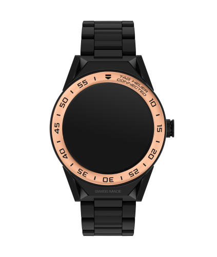 TAG Heuer Carrera Connected Modular 45 Black Titanium / Rose Gold / Ceramic Bracelet